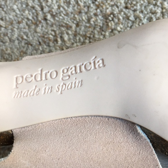 Pedro Garcia Libby Criss-Cross Mid Heel Sandals - Picture 13 of 13